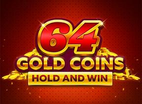 64 Gold Coins Hold And Win