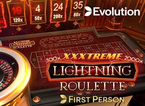 First Person XXXtreme Lightning Roulette