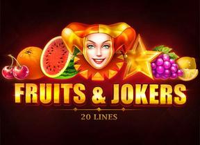 Fruits And Jokers 20 Lines